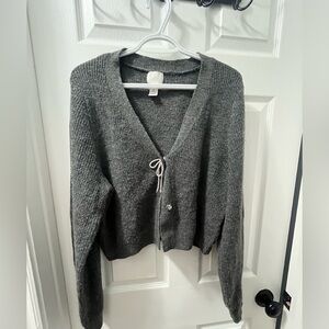 H&M Charcoal Gray Women's Cardigan